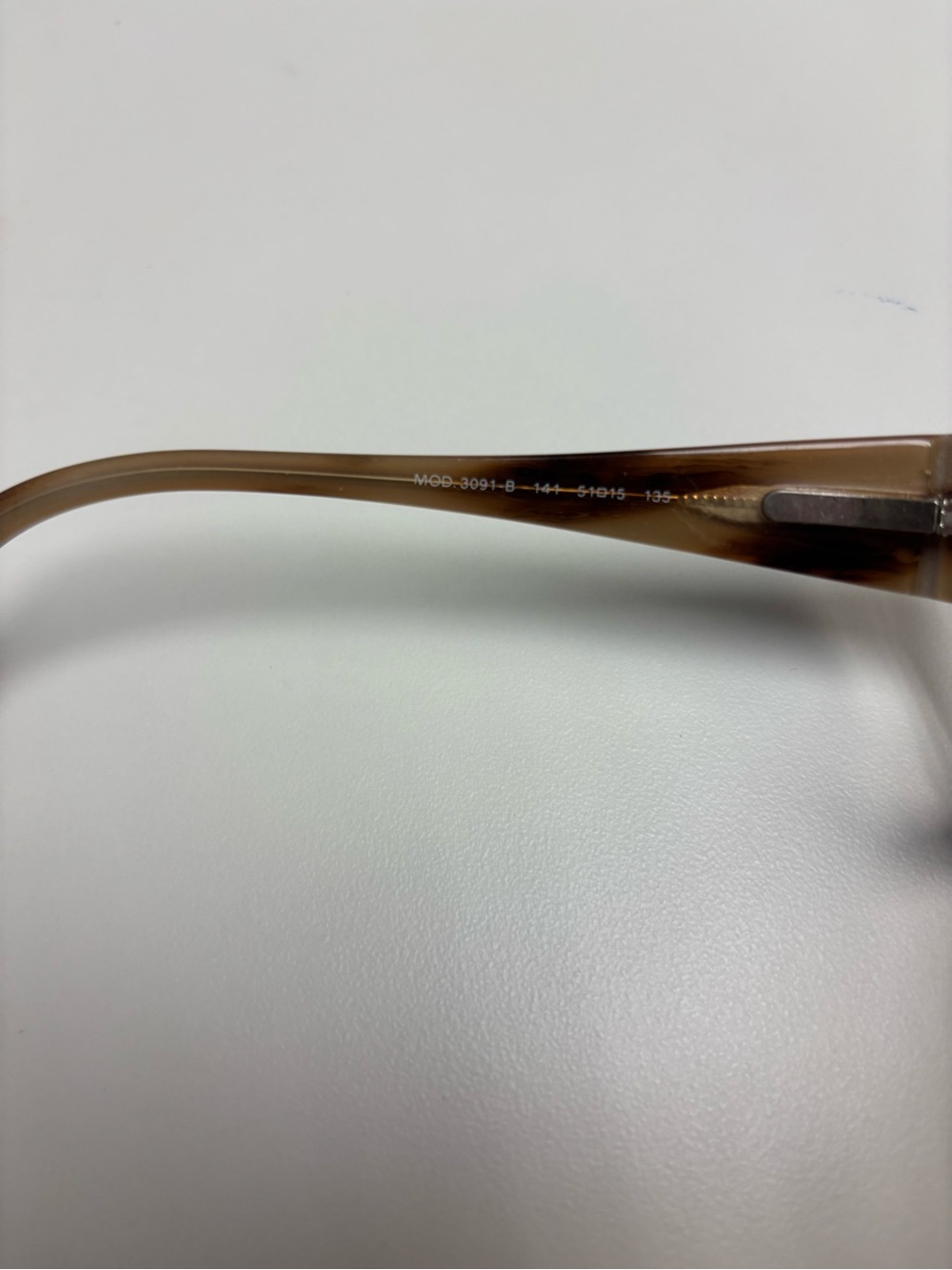 Versace Mod 3091-B Burgundy Rectangular Eyeglasses Frames - Picture 6 of 7